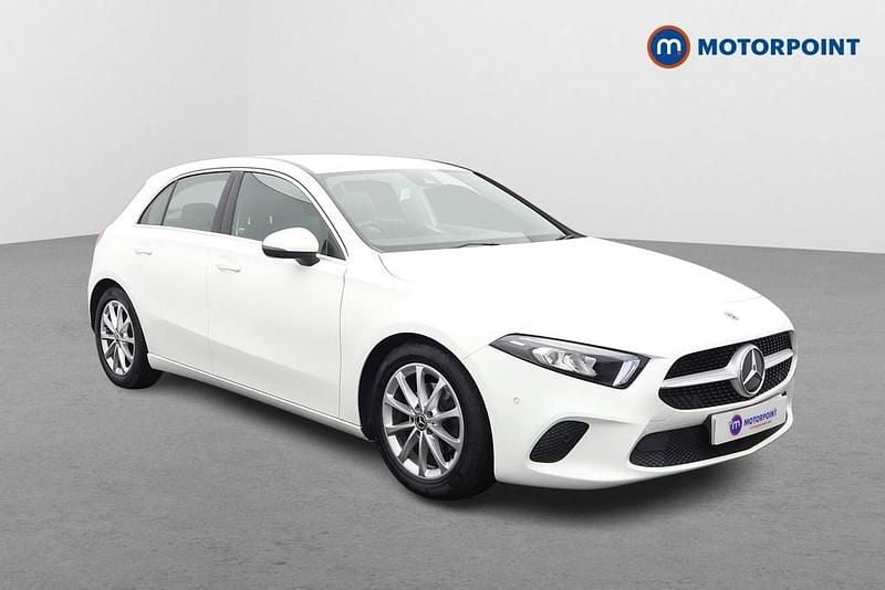 White Used 2020 Mercedes A180 Executive Hatchback | £17,049 (Fair price) - Image 1/4