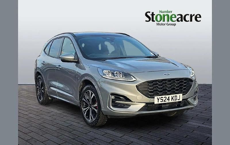 Silver Used 2024 Ford Kuga ST-Line X SUV | £23,995 (A bit pricey) - Image 1/4
