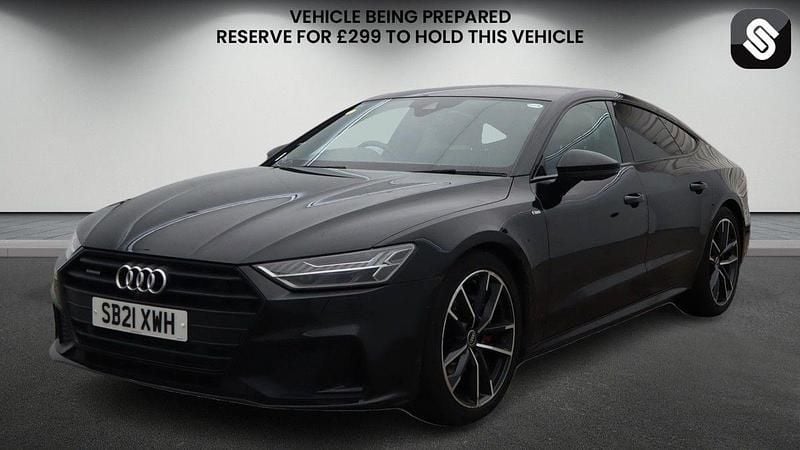 Used Audi A7 Sportback Black Edition 2021 Mythos black Hatchback