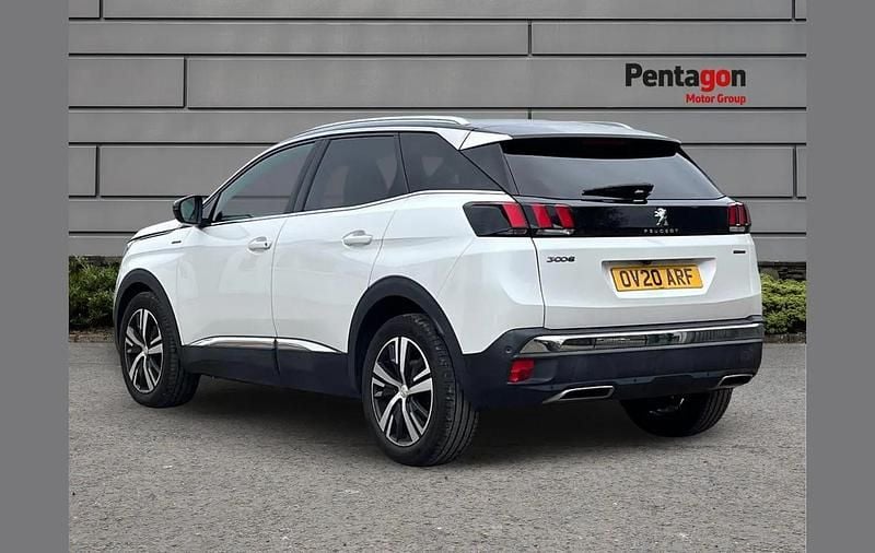 Used Peugeot 3008 GT-line 128 HP (94 kW) 2020 White SUV