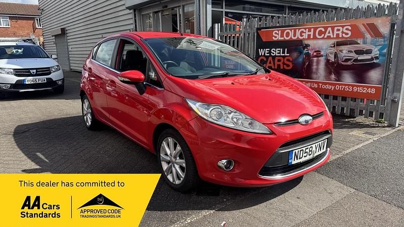 Red Used 2008 Ford Fiesta Zetec Hatchback | £1,295 - Image 1/4