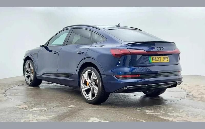 Used Audi e-tron Sportback Advanced 300 kW (408 HP) 2022 Blue SUV