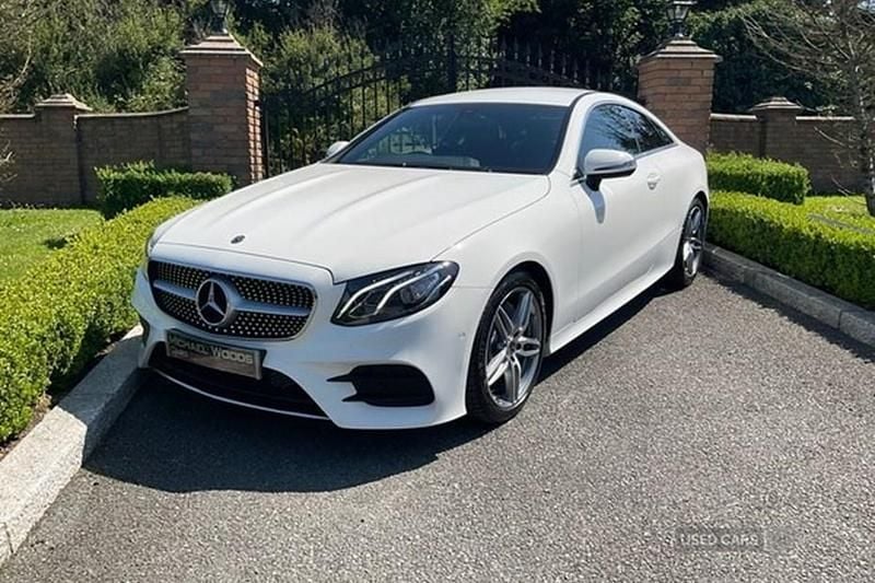 White Used 2017 Mercedes E220 AMG line Coupe | £18,950 (Fair price) - Image 1/1