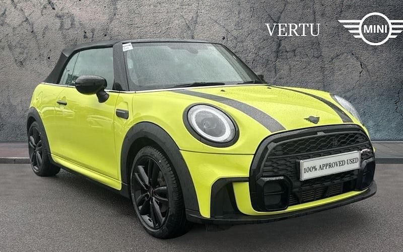 Yellow Used 2021 Mini Cooper Cabriolet Sport Cabriolet | £18,171 (Fair price) - Image 1/4