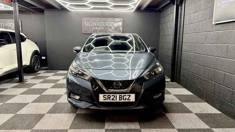 Used Nissan Micra Acenta 92 HP (67 kW) 2021 Grey Hatchback