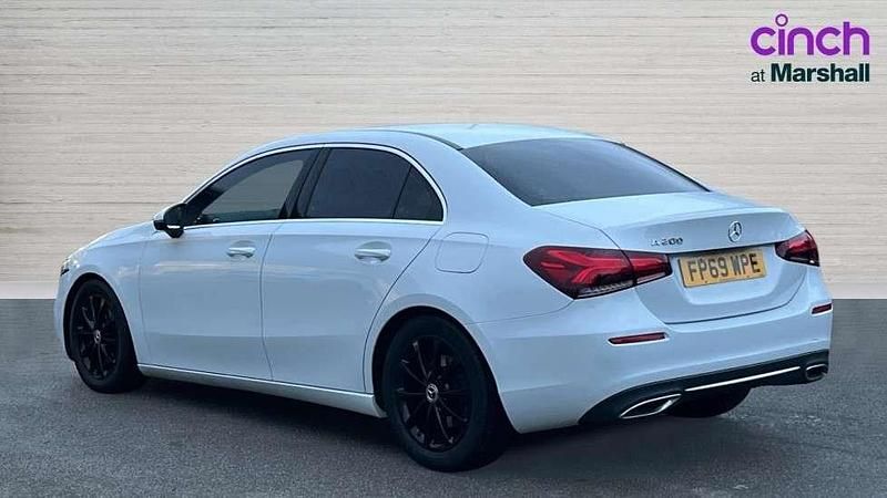 Used Mercedes A200 163 HP (119 kW) 2019 White Sedan