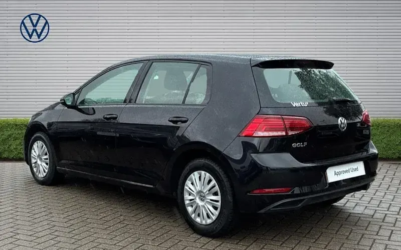 Used VW Golf VII S 116 HP (85 kW) 2020 Black Hatchback