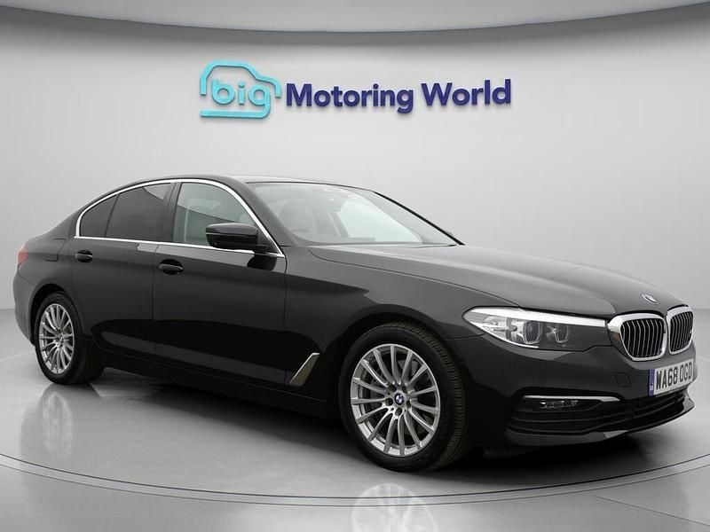 Black Used 2019 BMW 540 Sedan | £22,300 (Fair price) - Image 1/4