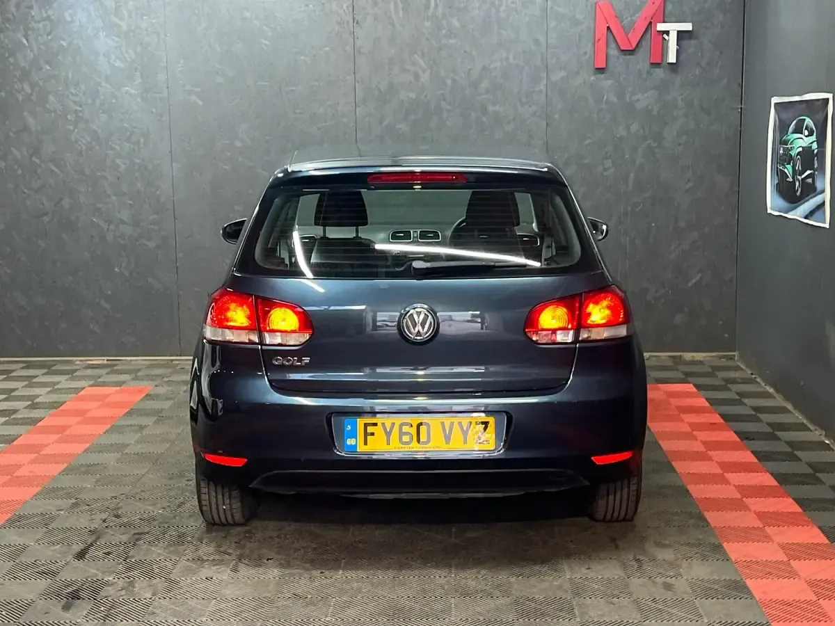 Used VW Golf VI S 2010 Blue Hatchback