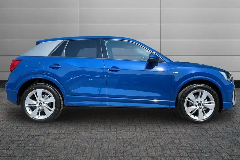 New Audi Q2 S-Line 150 HP (110 kW) 2026 Ascari blue SUV
