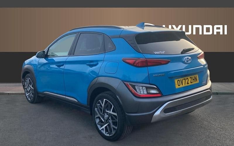 Used Hyundai Kona Premium 141 HP (103 kW) 2022 Blue SUV