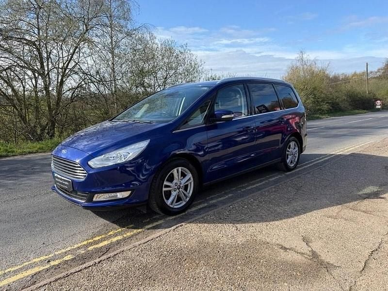 Used Ford Galaxy Titanium 150 HP (110 kW) 2017 Blue MPV