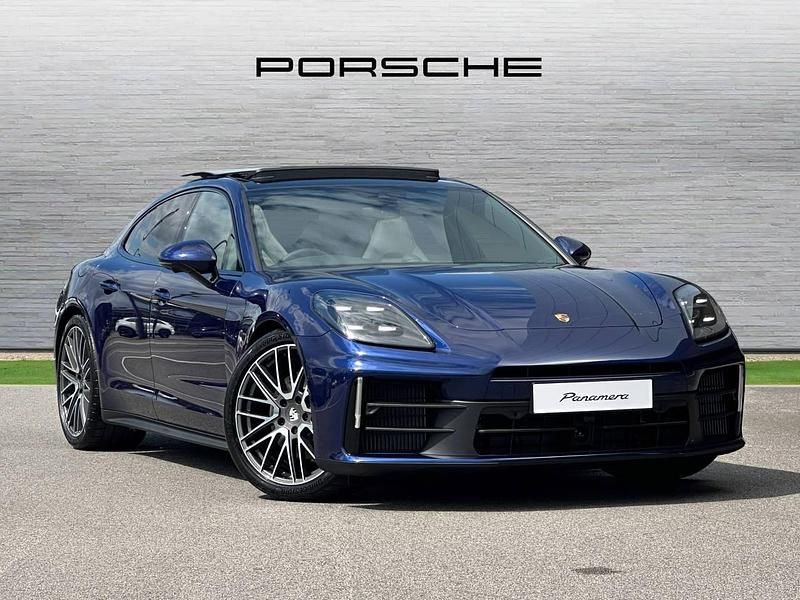 Gentian blue metallic New 2025 Porsche Panamera Sedan | £109,000 - Image 1/4