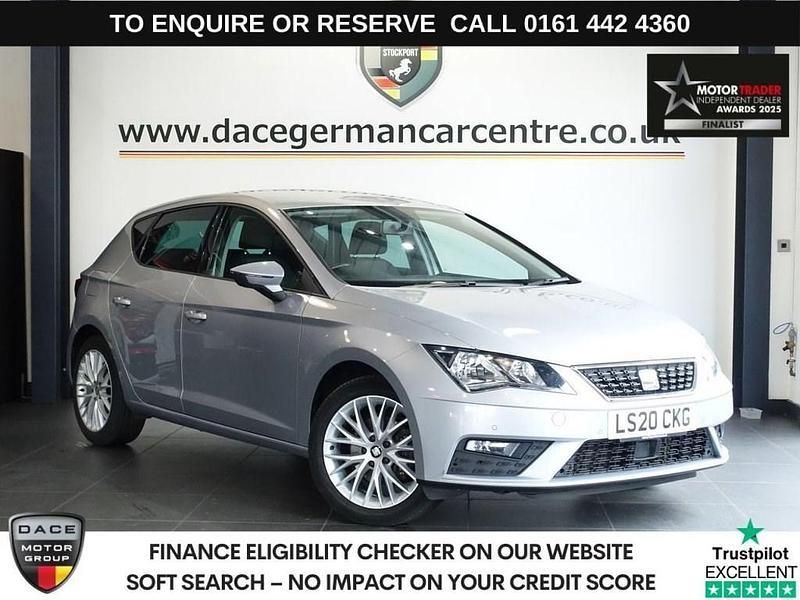 Silver Used 2020 Seat Leon SE Dynamic Hatchback | £11,289 (Fair price) - Image 1/3