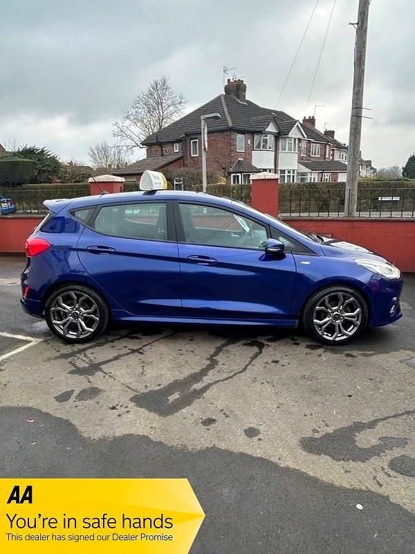 Used Ford Fiesta ST-Line 2018 Blue Hatchback