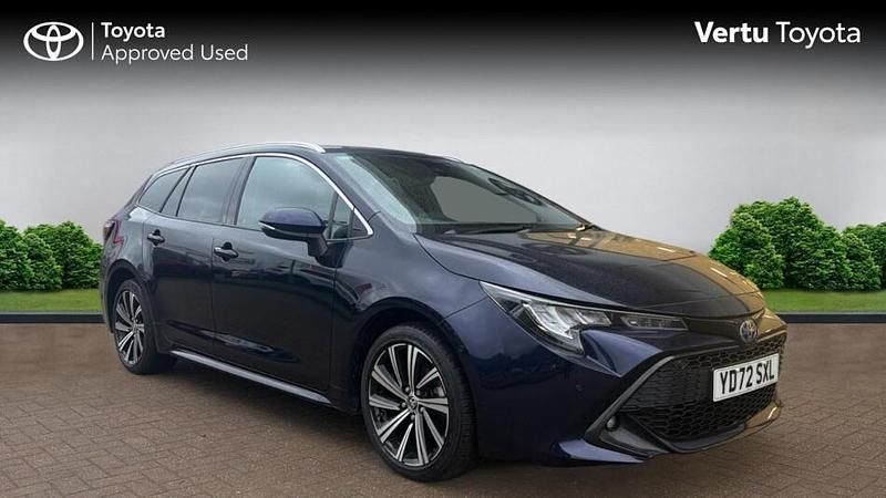Used Toyota Corolla Design 122 HP (89 kW) 2022 Blue Estate