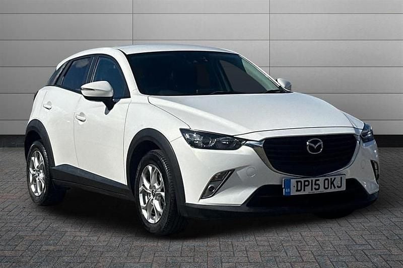 Snowflake white Used 2015 Mazda CX-3 SUV | £7,690 (Fair price) - Image 1/2