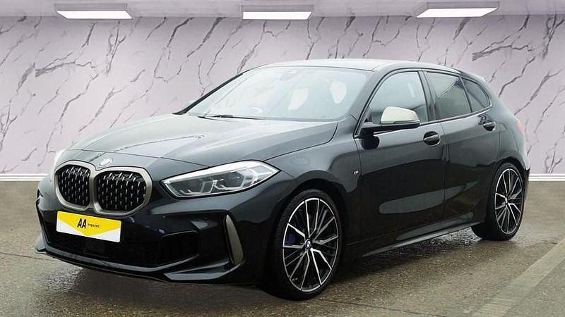 Used BMW M135 Sport Line 306 HP (225 kW) 2022 Black Hatchback