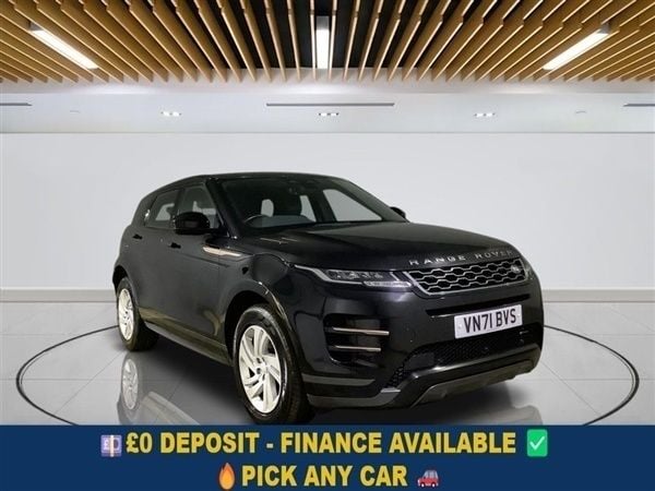 Black Used 2021 Land Rover Range Rover evoque R-Dynamic SUV | £19,699 (Fair price) - Image 1/1