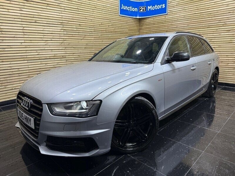 Silver Used 2015 Audi A4 Black Edition Estate | £11,990 (Fair price) - Image 1/4
