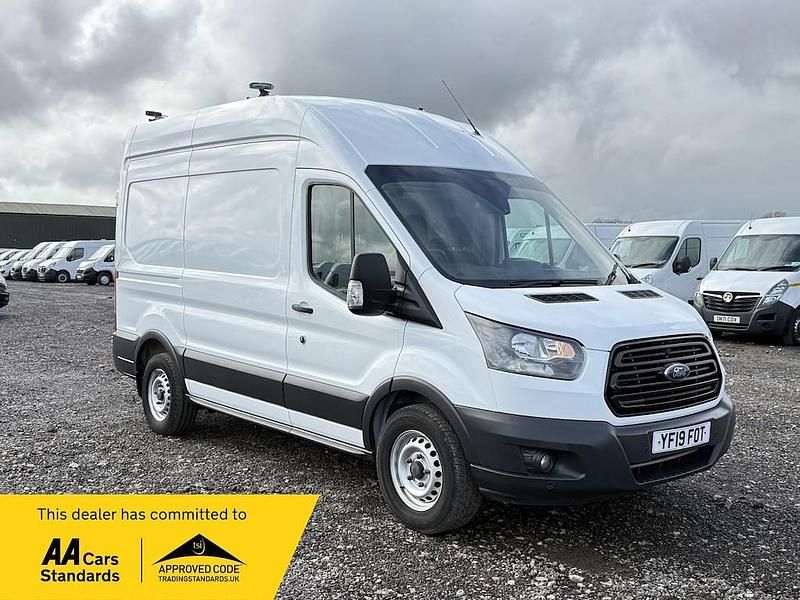 Used Ford Transit 130 HP (95 kW) 2019 White Van