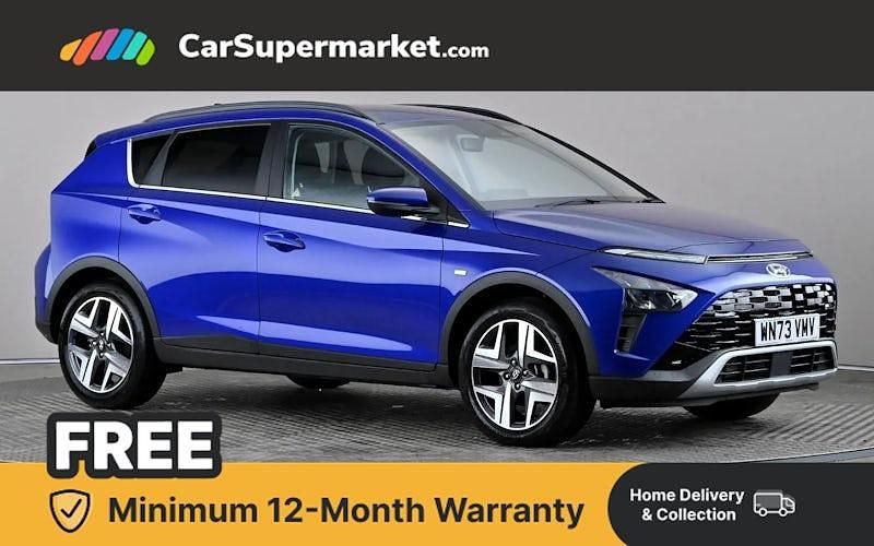 Used Hyundai Bayon Premium 120 HP (88 kW) 2023 Blue SUV