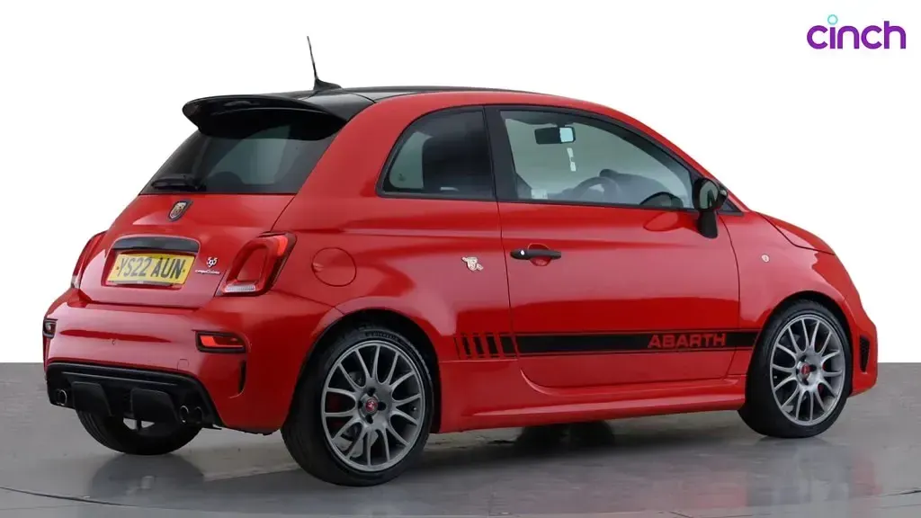 Used Abarth 595 Competizione 2022 Red and black Hatchback