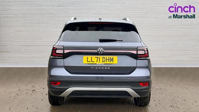 Used VW T-Cross SEL 110 HP (80 kW) 2021 Grey SUV