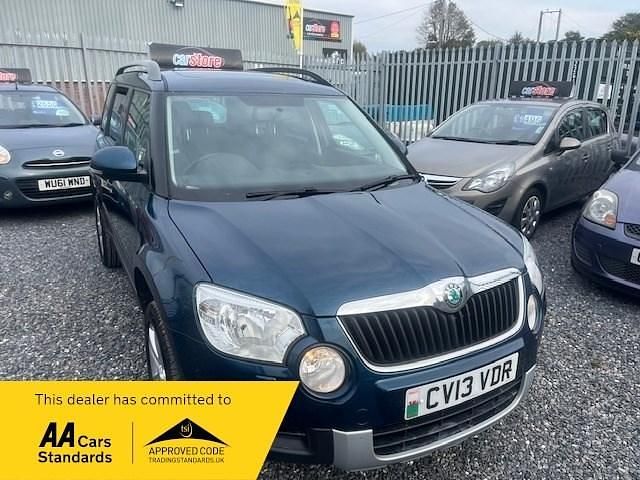 Blue Used 2013 Skoda Yeti SE SUV | £5,495 (Fair price) - Image 1/4