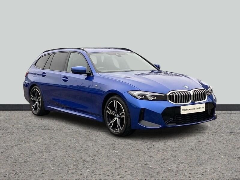 Used BMW 320 M Sport 181 HP (133 kW) 2022 Blue Estate