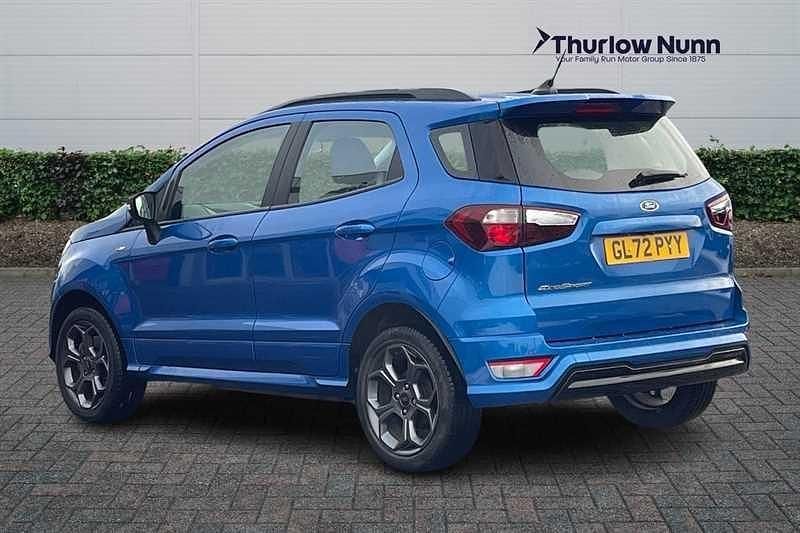 Used Ford Ecosport ST-Line 125 HP (91 kW) 2022 Blue SUV