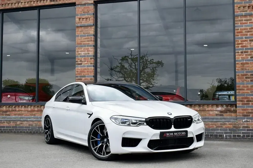 Used BMW M5 Competition Edition 625 HP (459 kW) 2019 White Sedan