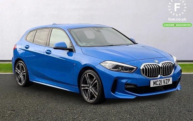 Blue Used 2021 BMW 118 M Sport Hatchback | £17,699 (Fair price) - Image 1/4