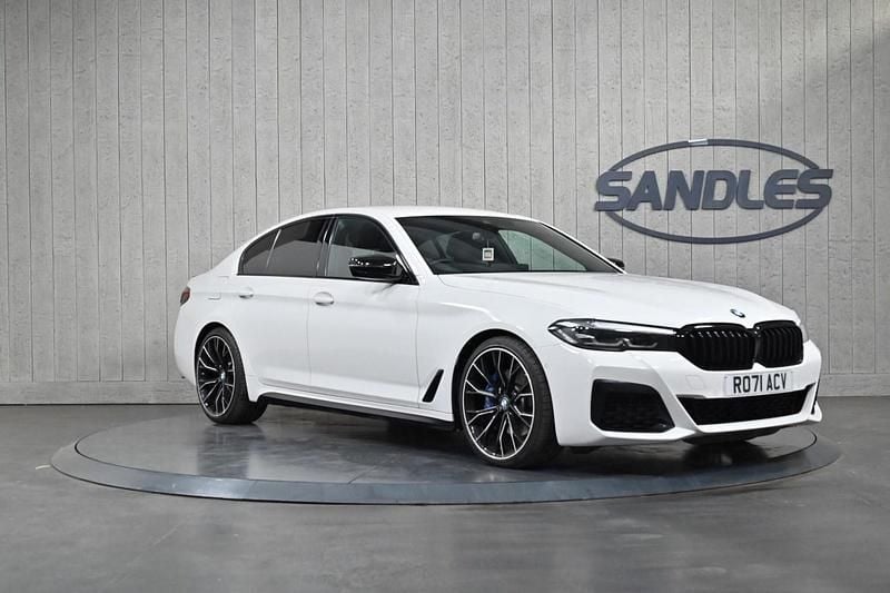 Used BMW 520 M Sport 2021 White Sedan
