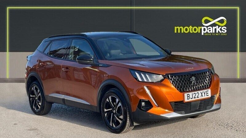 Orange Used 2022 Peugeot 2008 GTi SUV | £16,795 (Good price) - Image 1/4