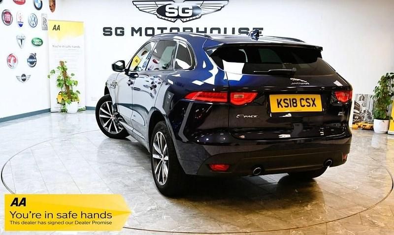 Used Jaguar F-Pace R-Sport 240 HP (176 kW) 2018 Blue SUV