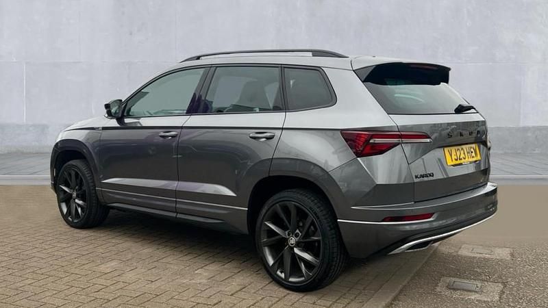 Used Skoda Karoq SportLine 150 HP (110 kW) 2023 Grey SUV