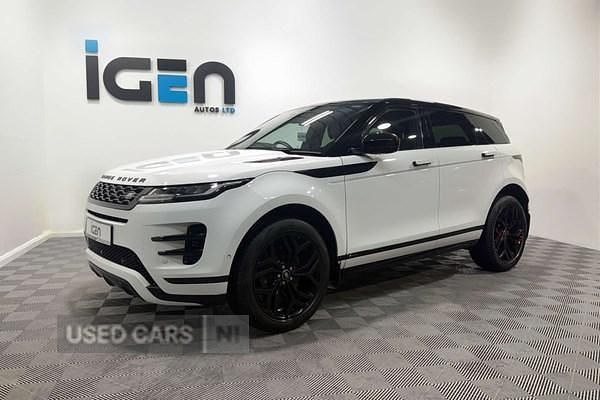 Used Land Rover Range Rover evoque R-Dynamic 204 HP (150 kW) 2021 White SUV