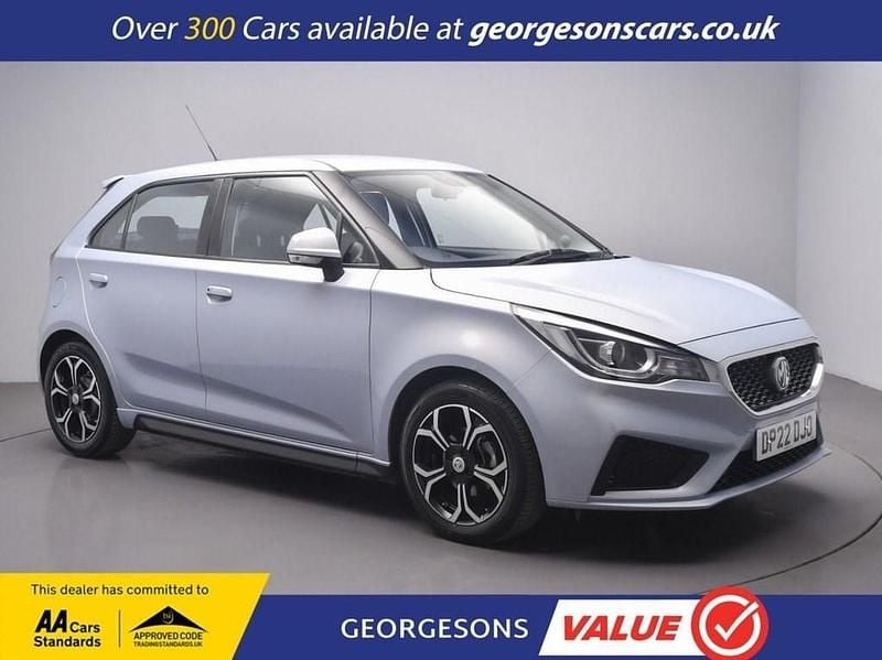 Silver Used 2022 MG MG3 Excite Hatchback | £9,600 (Fair price) - Image 1/4