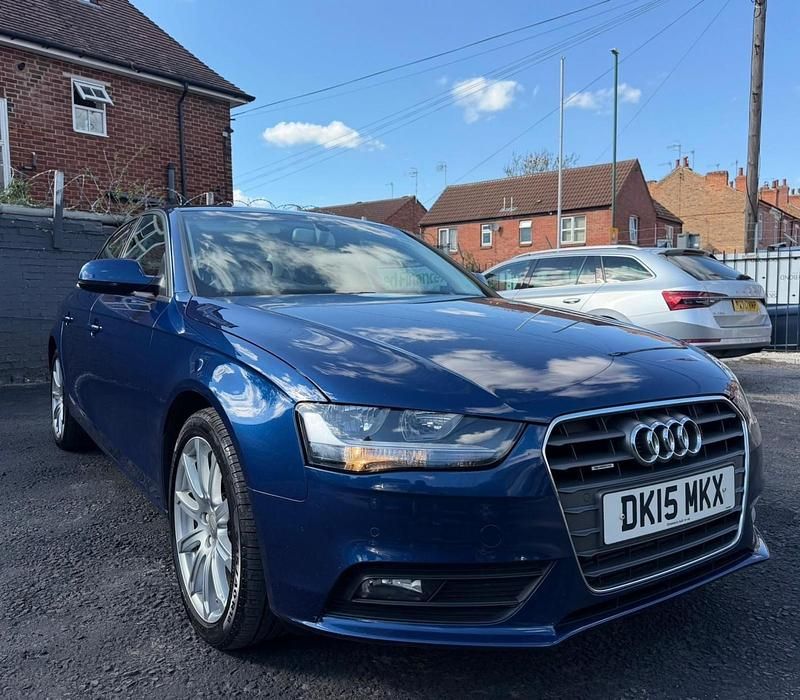 Used Audi A4 177 HP (130 kW) 2015 Blue Sedan