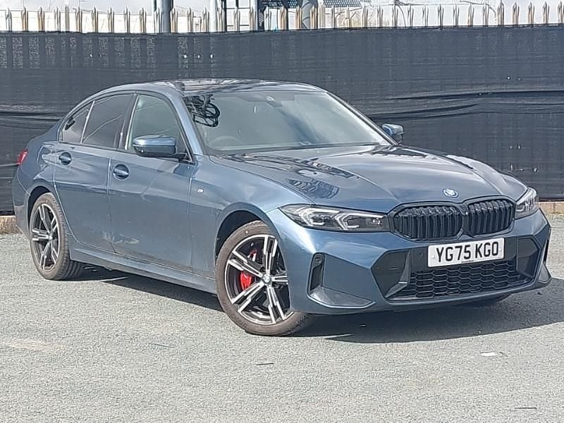 New BMW 330e M Sport 292 HP (214 kW) 2025 Blue Sedan