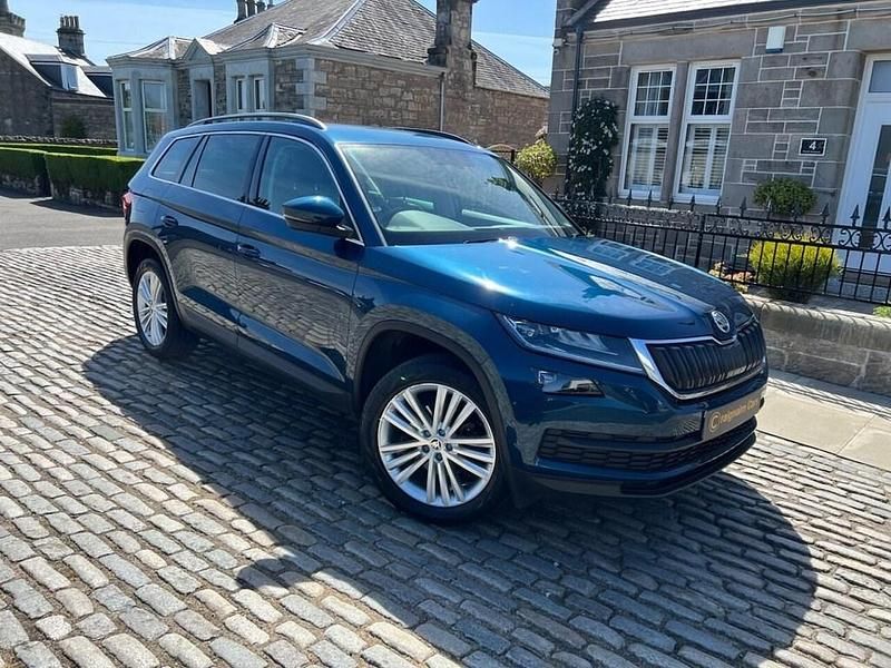Blue Used 2018 Skoda Kodiaq SE L SUV | £17,995 (Fair price) - Image 1/4