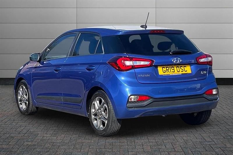 Used Hyundai i20 Premium 100 HP (73 kW) 2019 Blue Hatchback