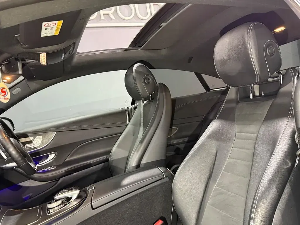 Used Mercedes E350 AMG line 2019 Blue Coupe