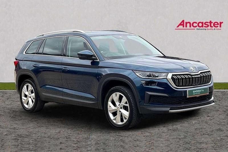 Blue Used 2024 Skoda Kodiaq SE L Executive SUV | £29,475 (Fair price) - Image 1/4