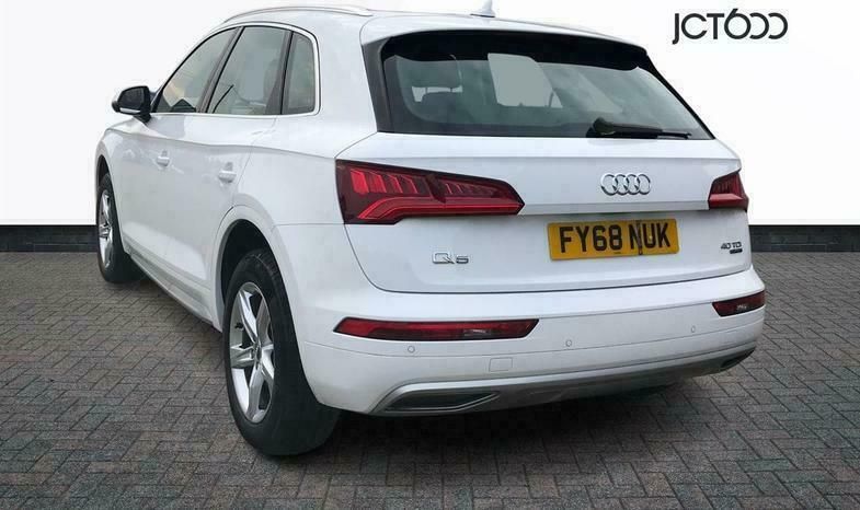 Used Audi Q5 Sport 187 HP (137 kW) 2018 Ibis white, solid SUV