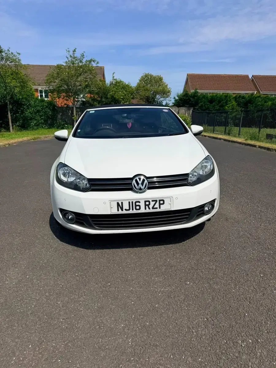 Used VW Golf Cabriolet GT 2016 White Cabriolet