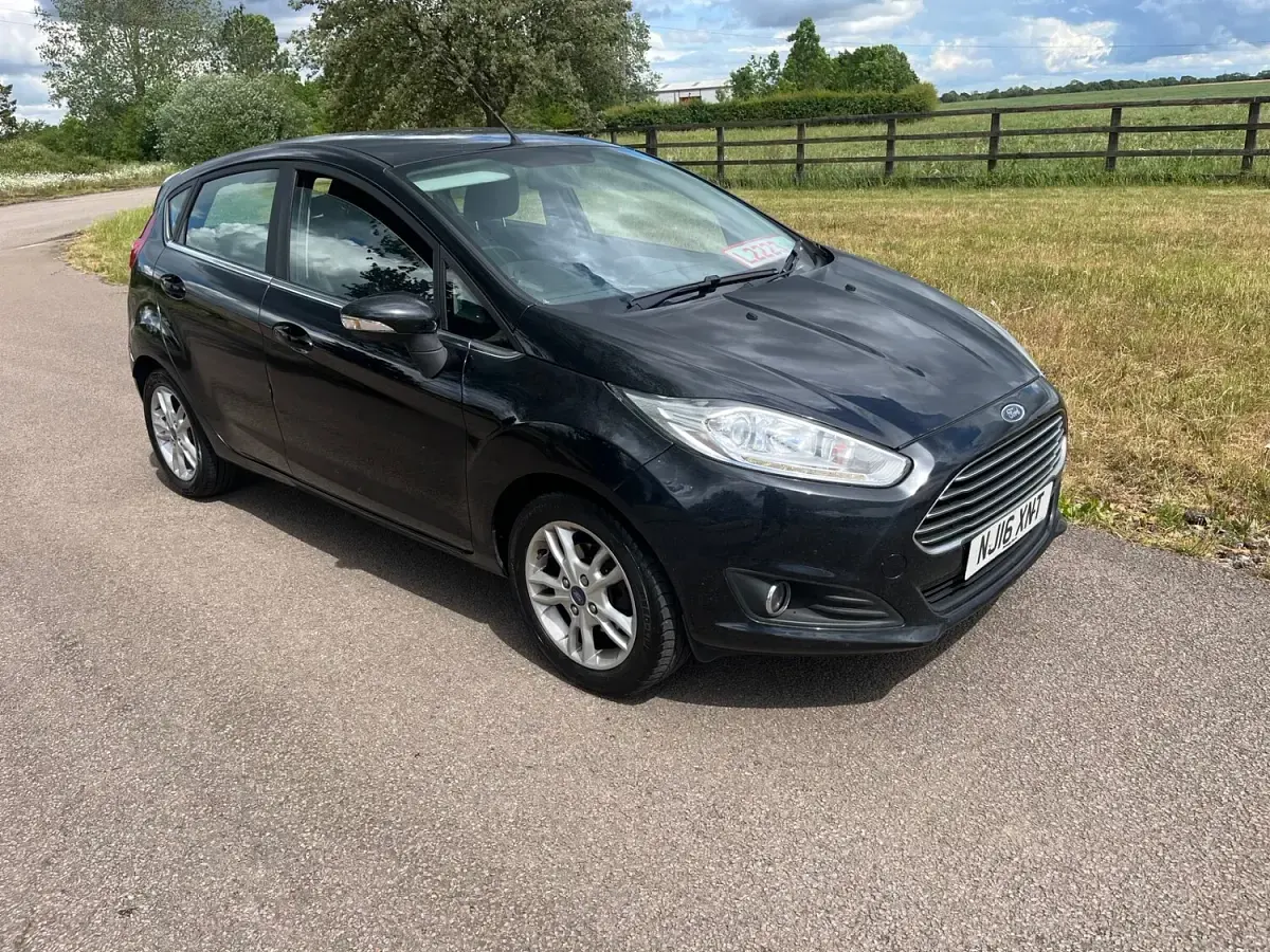 Used Ford Fiesta Zetec 2016 Black Hatchback