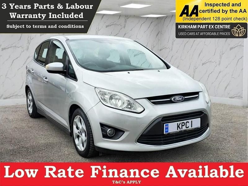 Silver Used 2012 Ford C-MAX Zetec MPV | £3,495 (Fair price) - Image 1/4