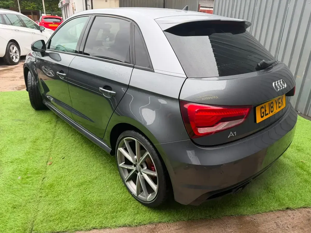 Used Audi A1 Sportback Black Edition 2018 Grey Hatchback